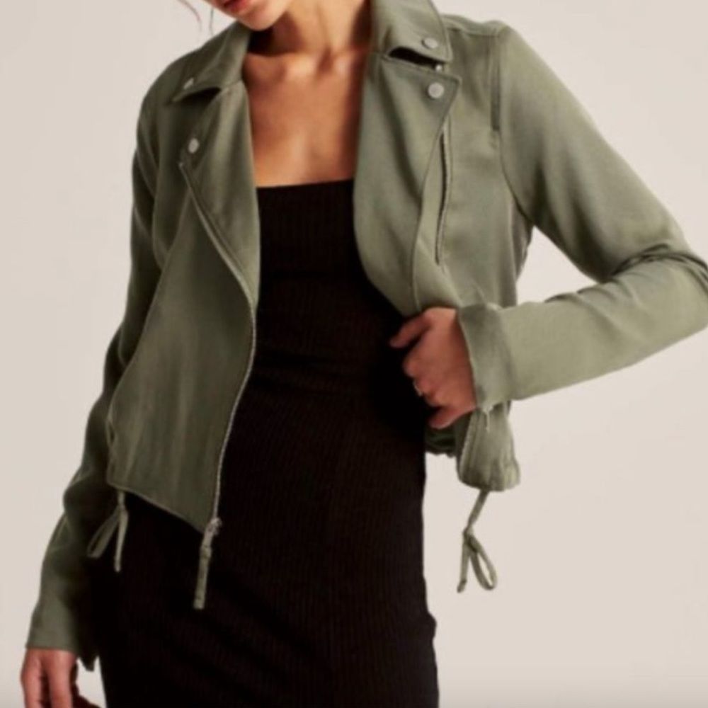Abercrombie & Fitch Olive Green Jacket